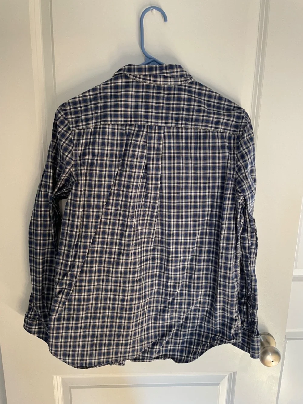 Ralph Lauren, blue checkered shirt